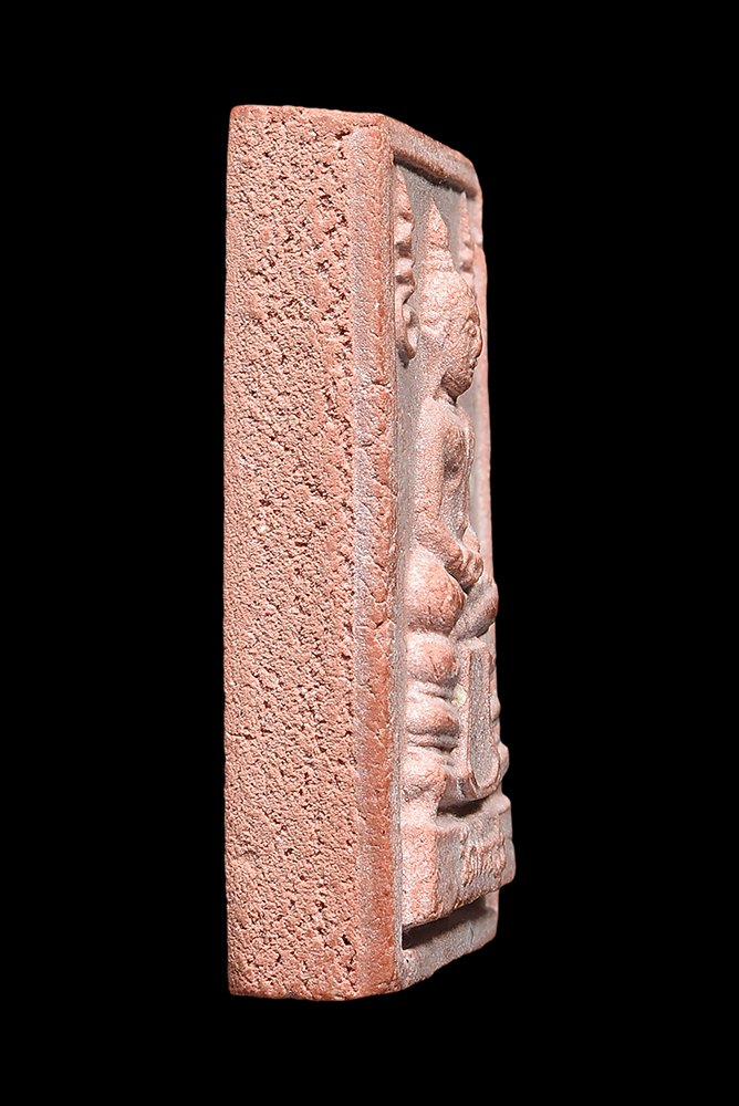 พระหางหมาก ลพ.ฤาษีลิงดำ วัดท่าซุง เนื้อผงสีชมพูแดง ปี2533